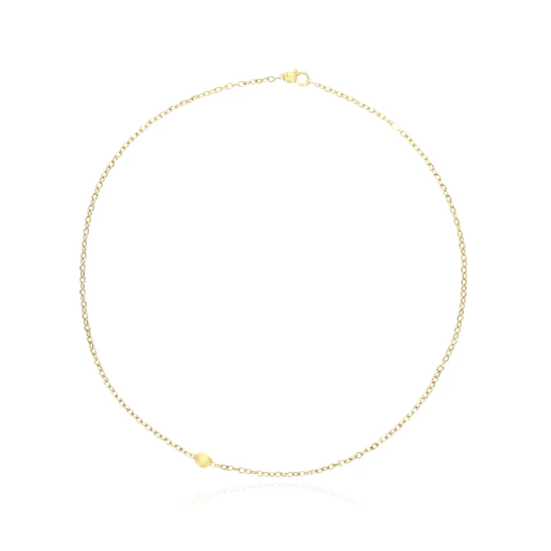 Multi-strand necklaces-NANIS 18K YELLOW GOLD 'BOULES' CABLE CHAIN NECKLACE