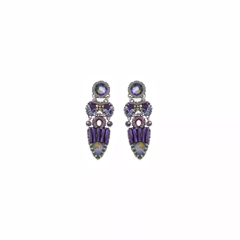 Sapphire stud earrings-City Sparkle 'Edyta' Stud Earrings