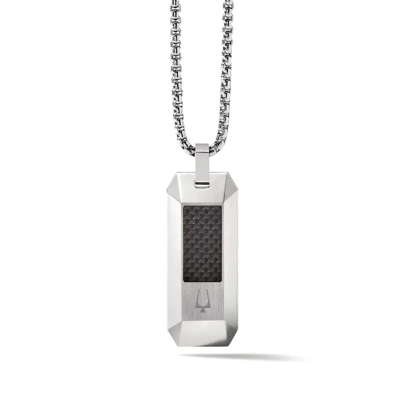 Sleek art necklaces-Bulova Pendant