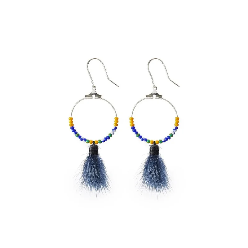 Stellar glow earrings-ANUK earrings, small, blue