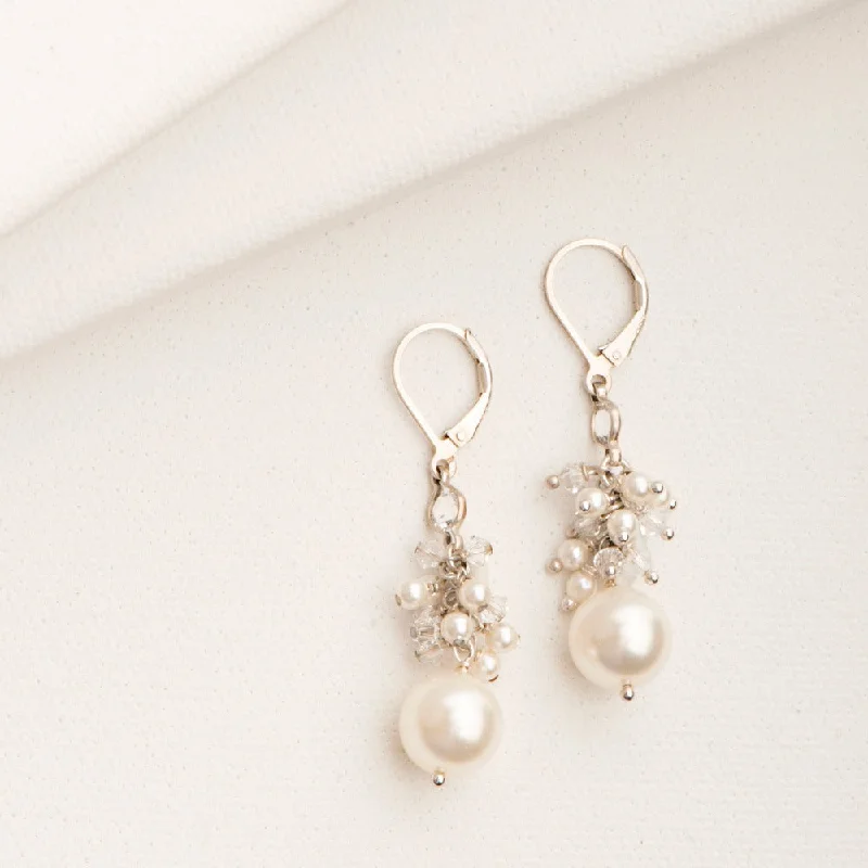 Solid ring earrings-Mini Hannah Earring