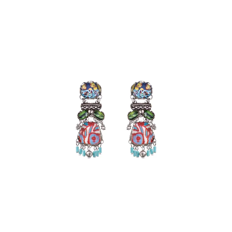 High gloss earrings-Carnival Set, Serena Earrings