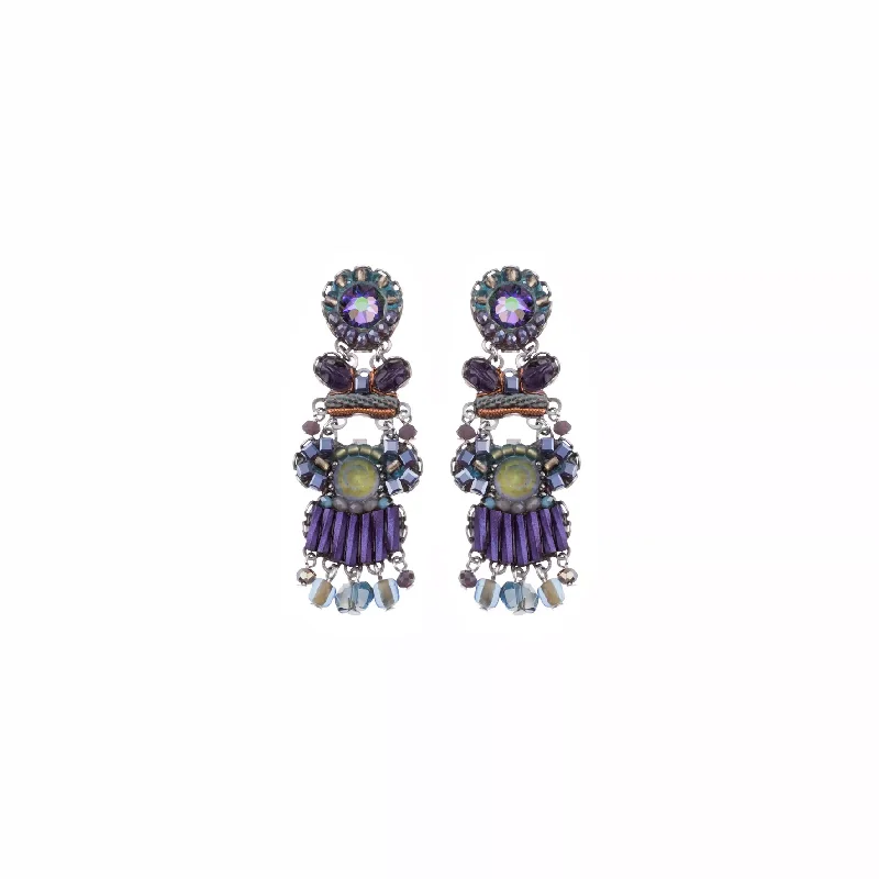 Trekker braid earrings-City Sparkle "Chara" Earrings