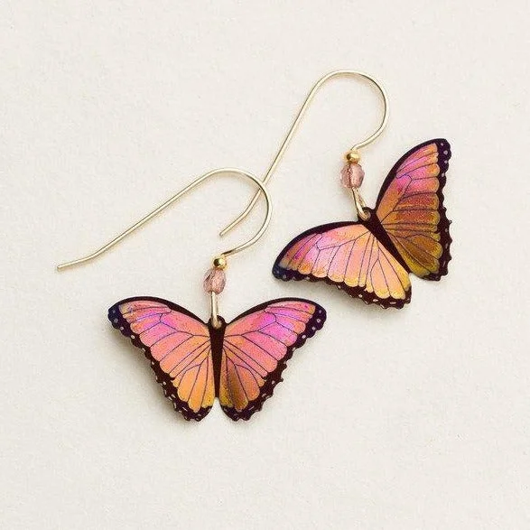 Sleek bar earrings-Bella Butterfly Earrings