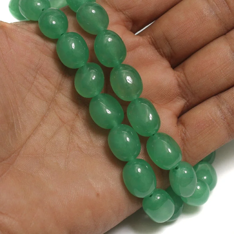 Open frame rings-12x16mm Gemstone Tumble Beads 1 String