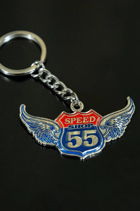 Hand-glossy rings-Speed Shop 55 Keyring