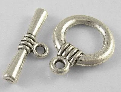 Astro theme rings-Tibetan Ring Toggle Clasps 14x18mm