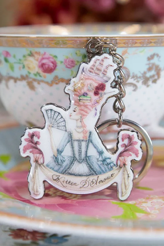 Small wing rings-D'Amour Marie Antoinette Keyring