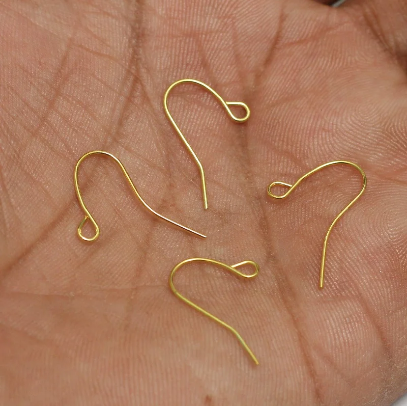 Open frame rings-10 Pairs, 22mm Golden Earring Hooks