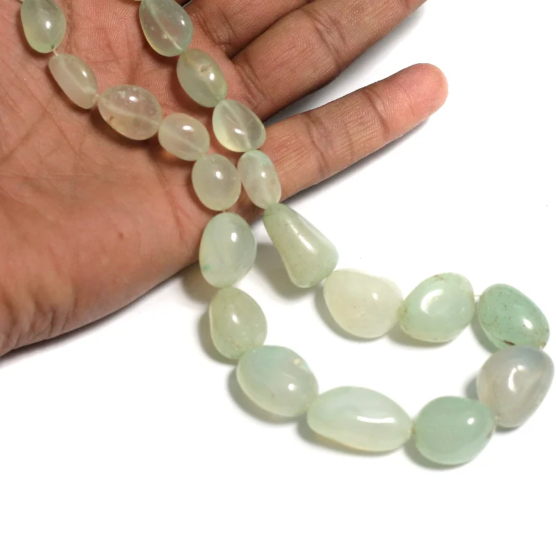 Edwardian style rings-1 String, 17-12 mm Acco Onyx Stone Tumble Beads