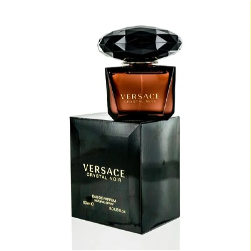 Fine analog watches-Crystal Noir Versace Edp Spray 3.0 Oz For Women 070460