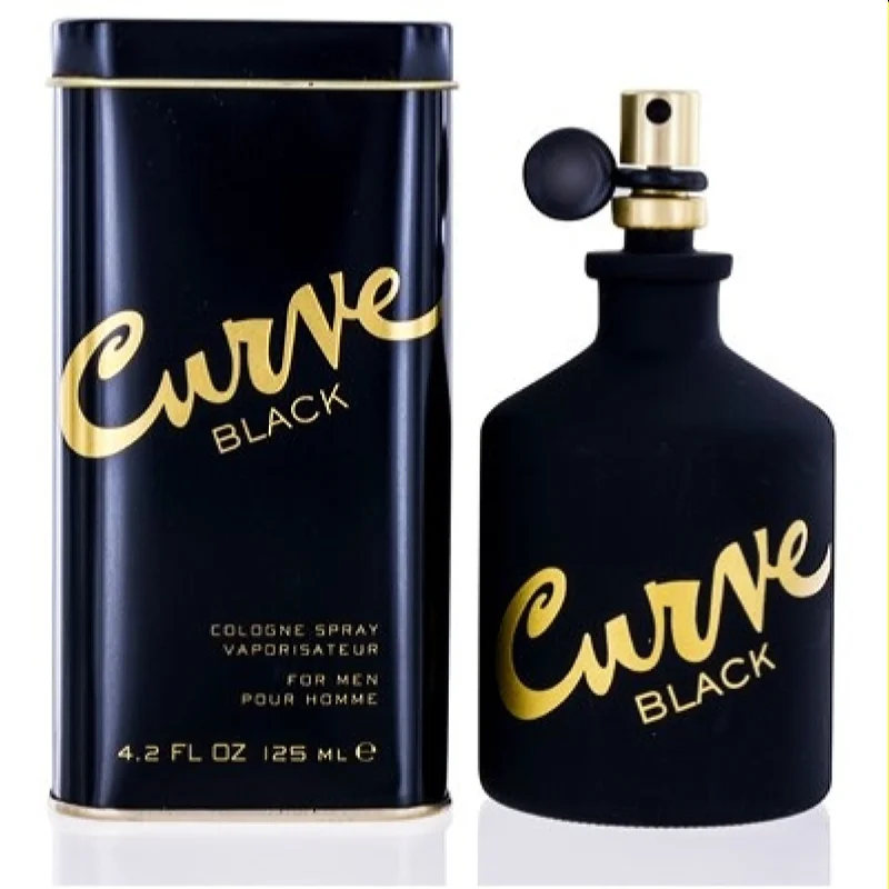 Fine slim watches-Curve Black Men Liz Claiborne Cologne Spray 4.2 Oz (125 Ml) For Men CUBF00002