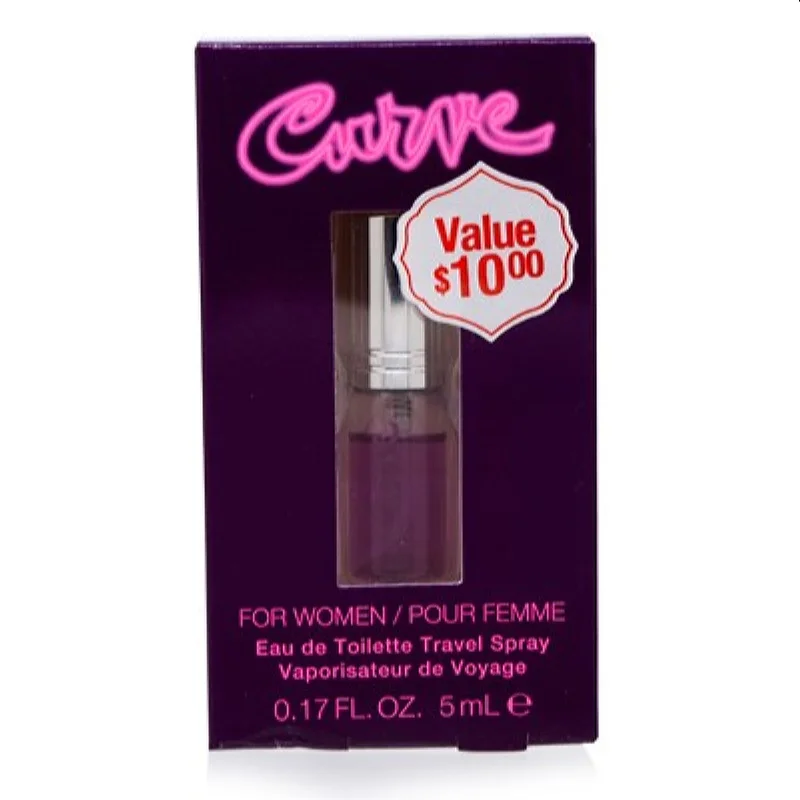 Wide analog watches-Curve Liz Claiborne Edt Travel Spray Mini 0.17 Oz (5.0 Ml) For Women