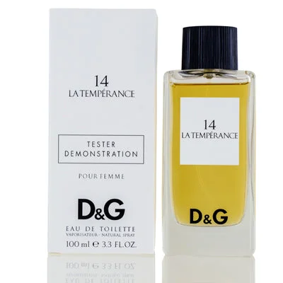 Oak wood watches-D&G 14 La Temperance D&G Edt Spray Tester 3.4 Oz For Women 46938