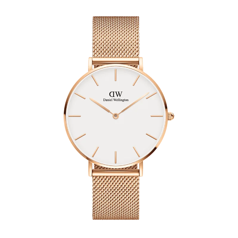 Thick strap watches-Daniel Wellington Melrose 36mm White Dial Watch DW00100305