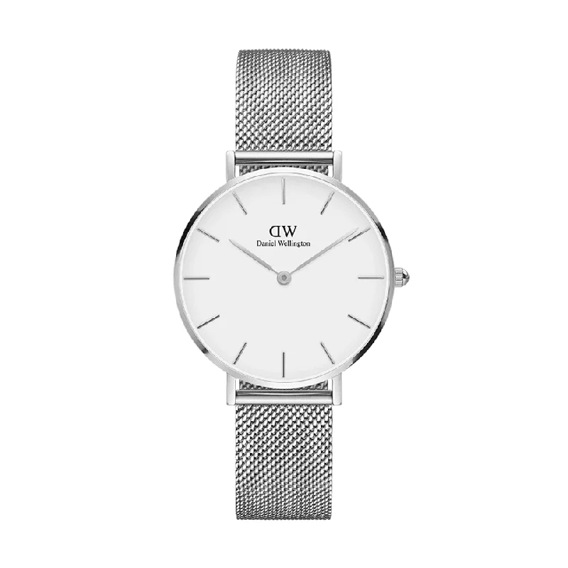 Rubber band watches-Daniel Wellington Petite 32mm Sterling DW00100164