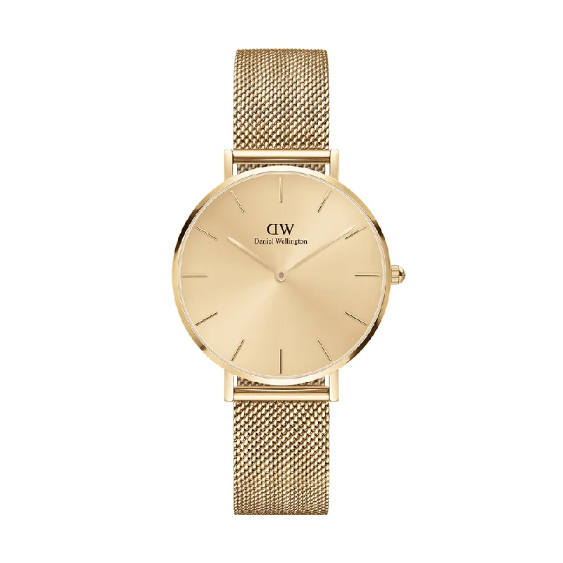 Wide dial watches-Daniel Wellington Petite Unitone 32 G Gold DW00100474