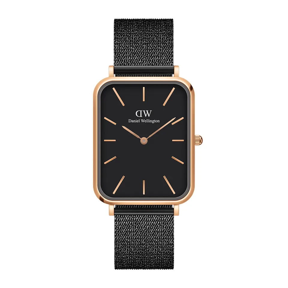 Quartz band watches-Daniel Wellington Quadro Pressed Ashfield Womens Watch DW00100467