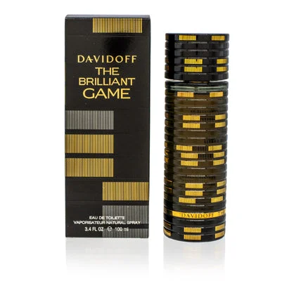 Wide dial watches-Davidoff Brilliant Game Davidoff Edt Spray 3.4 Oz (100 Ml) For Men 788 724