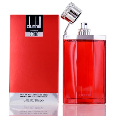 Soft rubber watches-Desire For A Man Alfred Dunhill Edt Spray (Red) 3.4 Oz For Men 80106