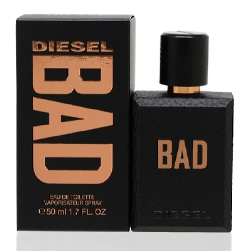 Steel band watches-Diesel Bad Diesel Edt Spray 1.7 Oz (50 Ml) For Men 052826