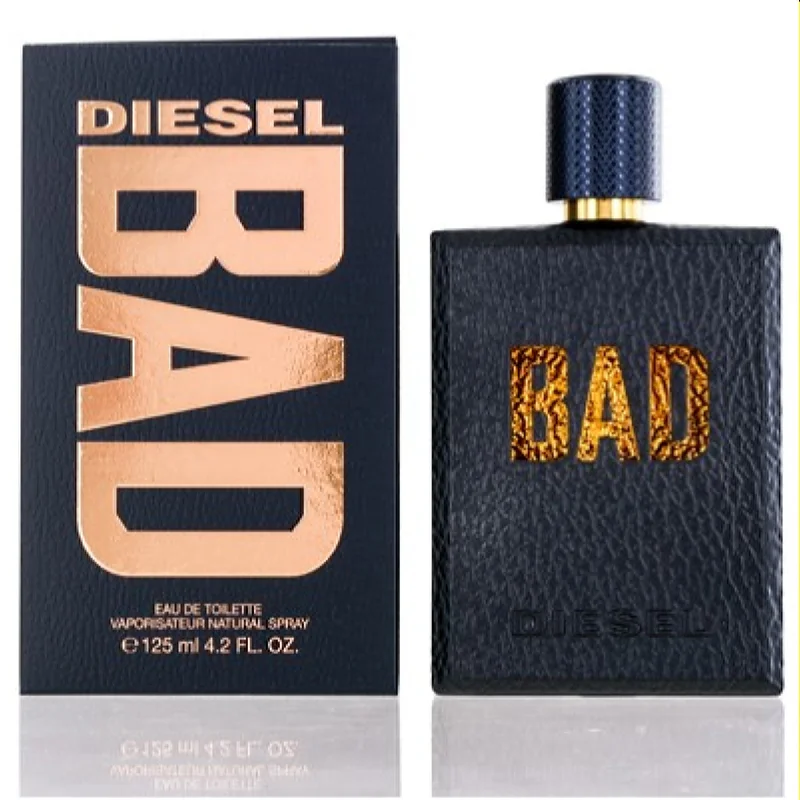 Bright rim watches-Diesel Bad Diesel Edt Spray 4.2 Oz (125 Ml) For Men