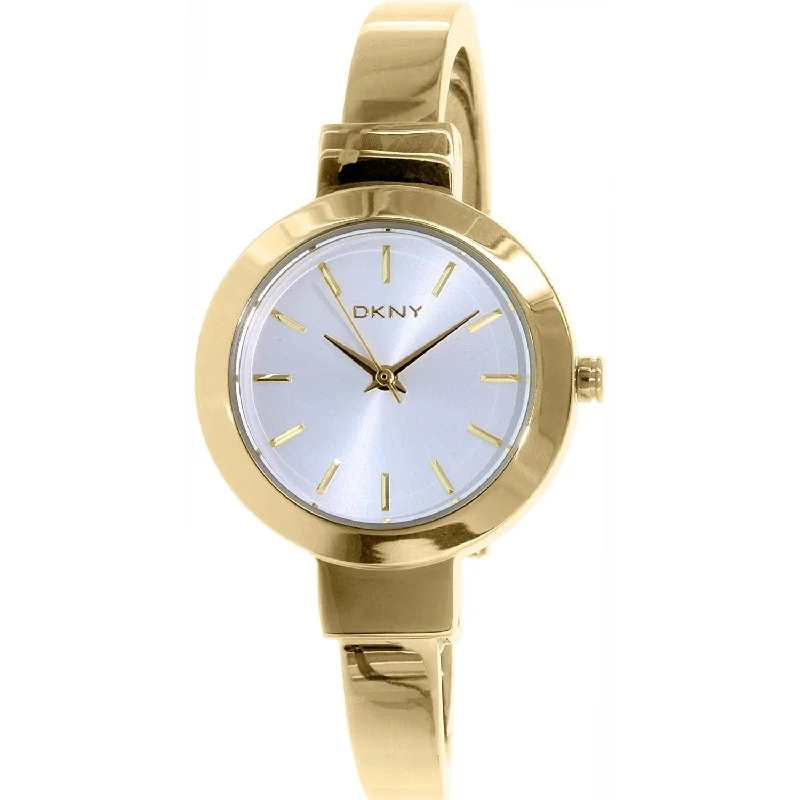 Fine band watches-DKNY Women's NY2350 Stanhope Gold-Tone Stainless Steel Watch