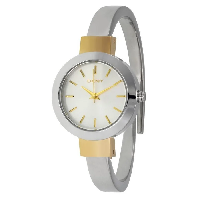 Shiny gold watches-DKNY Women's NY2352 Stanhope Stainless Steel Watch