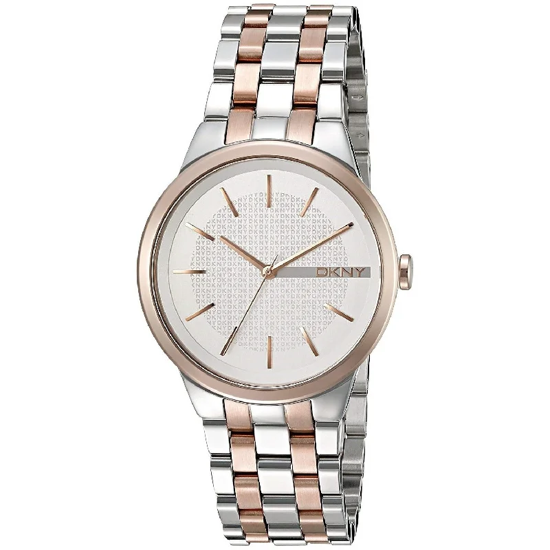 Pure quartz watches-DKNY Women's NY2464 Park Slope Two-Tone Stainless Steel Watch