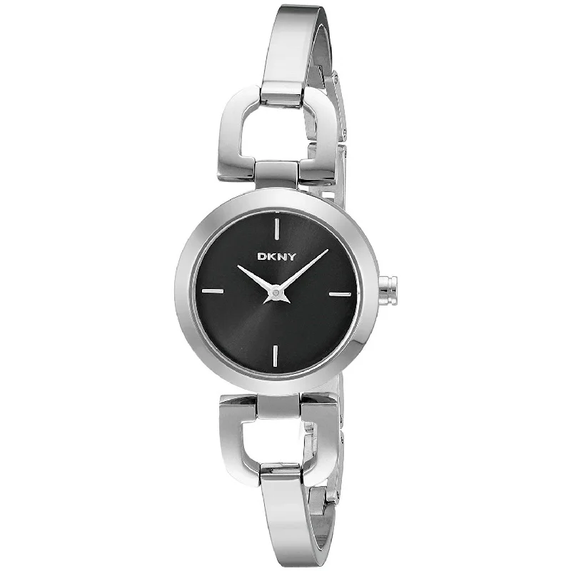 Green strap watches-DKNY Women's NY8541 Reade Stainless Steel Watch