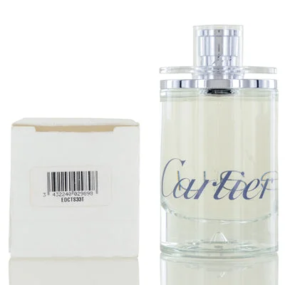 Pure dial watches-Eau De Cartier Cartier Edt Spray Tester 3.3 Oz (100 Ml) Unisex FK411640