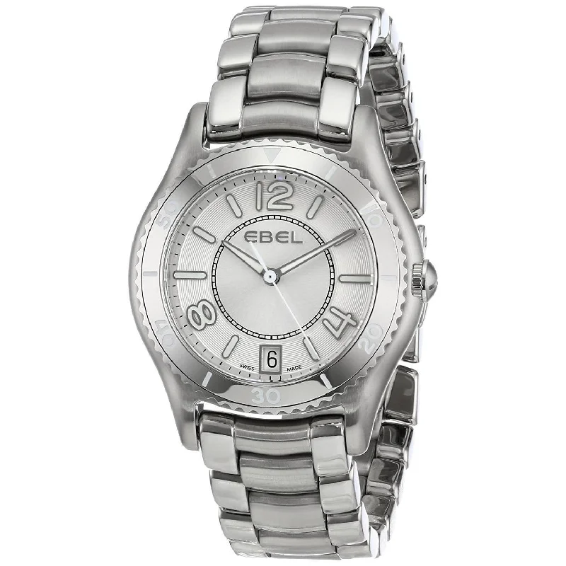 Daily bold watches-Ebel Women's 1216107 X-1 Stainless Steel Watch