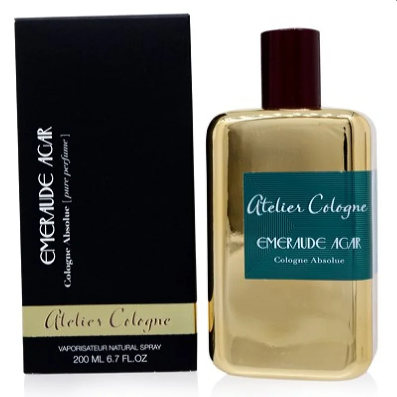 Shiny gold watches-Emeraude Agar Atelier Cologne Cologne Spray 6.7 Oz (200 Ml) Unisex 3300