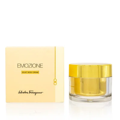 Solar face watches-Emozione S. Ferragamo Body Cream 5.4 Oz (150 Ml) For Women  28560